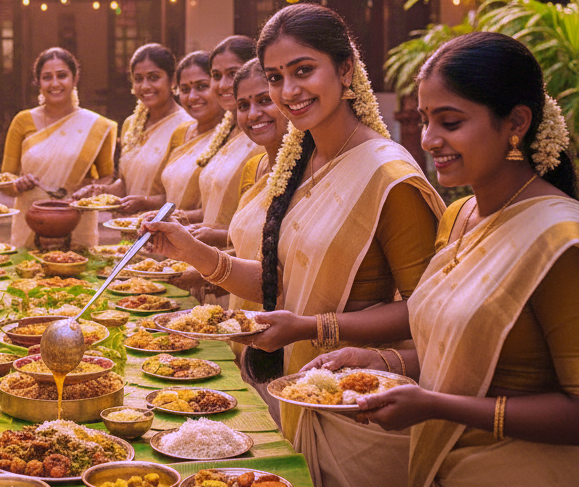 A person doing home catering food preparation.